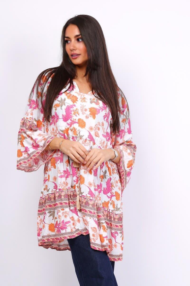 Wholesaler Lusa Mode - Bohemian printed tunic