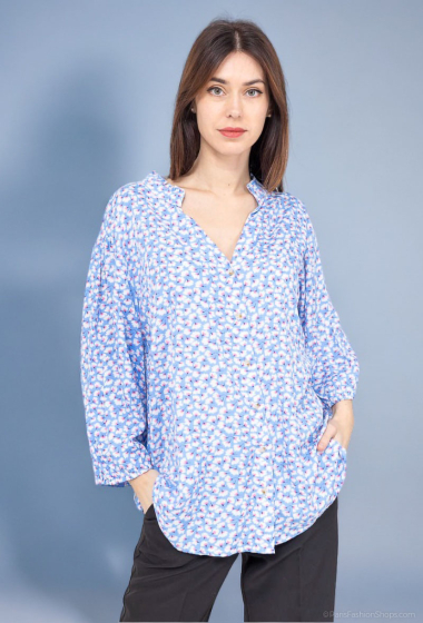 Wholesaler Lusa Mode - Mid-length sleeve printed tunic