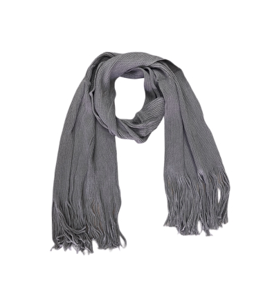 Wholesaler Mac Moda - men's plain fringed scarf