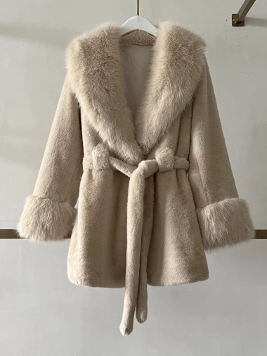 Wholesaler Mac Moda - mink effect coat