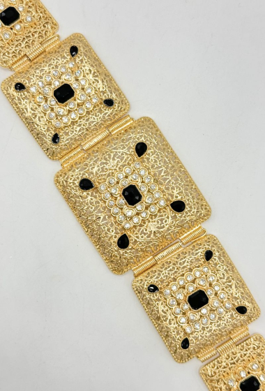 Wholesaler MAD ACCESSORIES - Traditional Oriental belt with stones