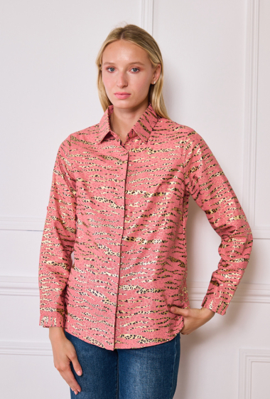 Mayorista MAELLE - Camisa estampada con