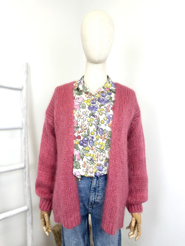 Großhändler Maëlys Paris - Strickjacke aus Mohair von Bernadette