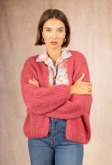 Wholesaler Maëlys Paris - Bernadette oversized mohair cardigan