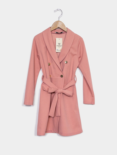 Wholesaler Maëlys - Jacket dress with button fastening belt