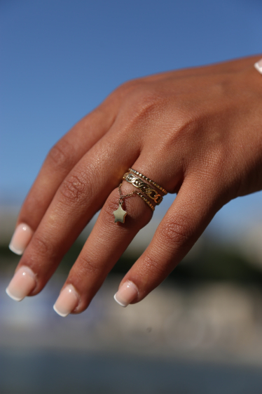 Großhändler MAISON OKAMI - Stern-Charm-Ring