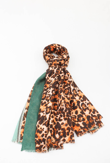 Mayorista MAR&CO Accessoires - bufanda con estampado de leopardo