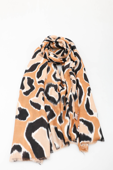 Mayorista MAR&CO Accessoires - Bufanda con estampado de leopardo