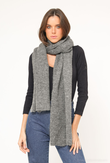 Grossiste MAR&CO Accessoires - foulard douce hiver uni