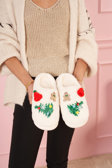 Großhändler Marquiiz - Pelzgefütterter Slipper für Damen