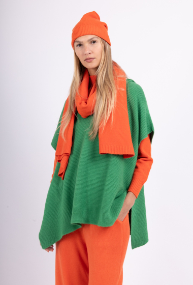 Mayorista Max & Enjoy (Vêtements) - Jersey poncho sin costuras