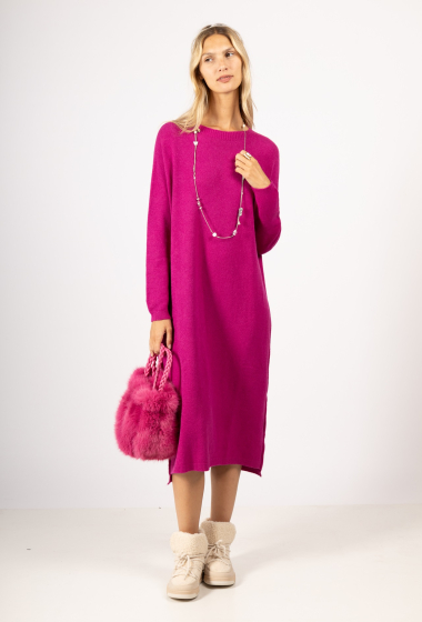 Wholesaler Max & Enjoy (Vêtements) - Seamless round neck sweater dress