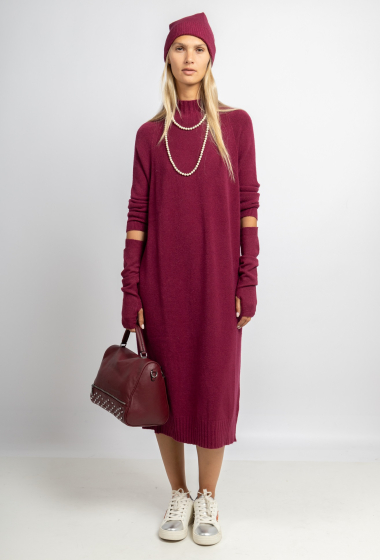 Wholesaler Max & Enjoy (Vêtements) - Long seamless sweater dress