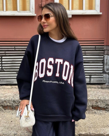 Grossiste MAXMILA PARIS - Sweat-shirt zippé - BOST