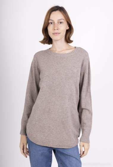 Großhändler M&D FASHION - Klassischer Pullover mit Sternmuster