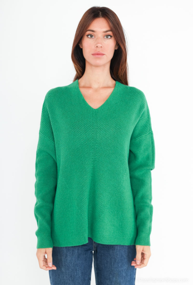 Wholesaler M&D FASHION - V-neck sweater