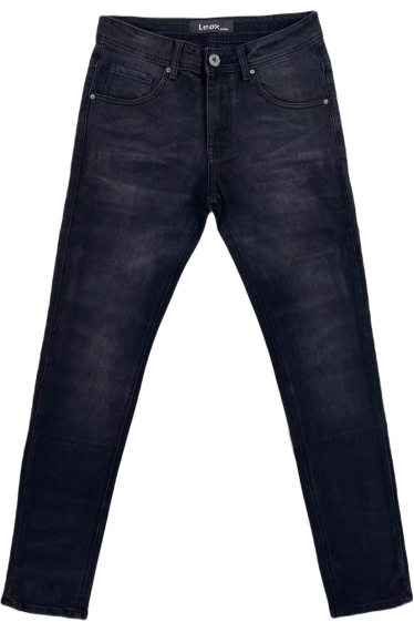 Grossiste Mentex Homme - Jean homme bleu slim effet délavé