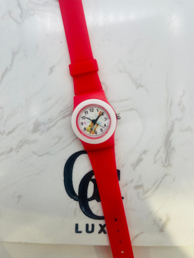 Mayorista Michael John Montres - Reloj infantil Guitar 0512 rojo