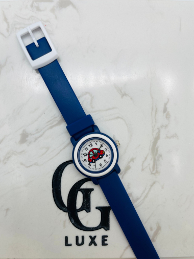 Mayorista Michael John Montres - Reloj coche infantil 0512 azul