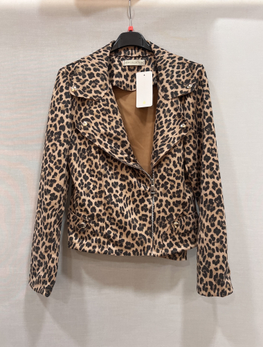 Wholesaler Mily - plus size printed jacket