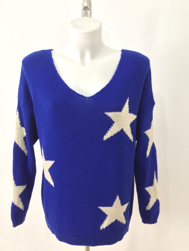 Wholesaler MISS KOKO - v glue sweater