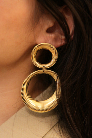 Mayorista Missra Paris - Pendientes de acero inoxidable