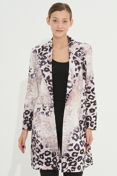 Wholesaler Missy Tekstil - Patterned coat