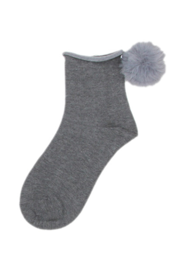 Wholesaler MM Sweet - Socks with fur balls