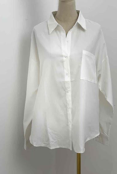 Großhändler Mochy - einfarbiges Basic-Shirt