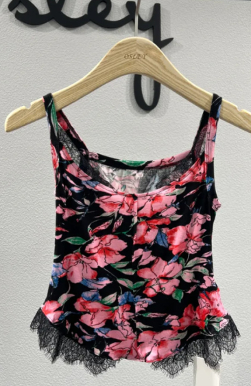 Wholesaler Mochy - floral tank top