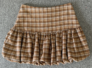 Wholesaler Mochy - Checked skirt