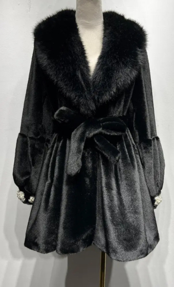 Wholesaler Mochy - Faux fur coat