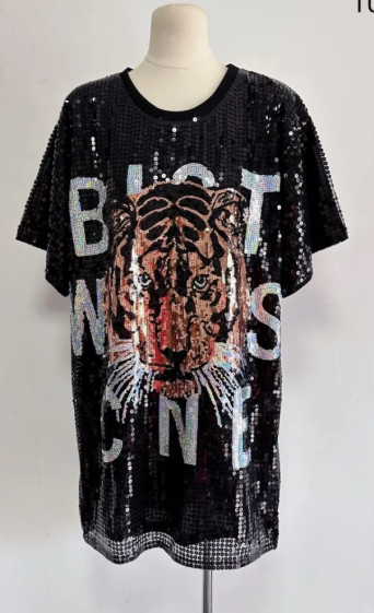 Wholesaler Mochy - Sequin T-shirts