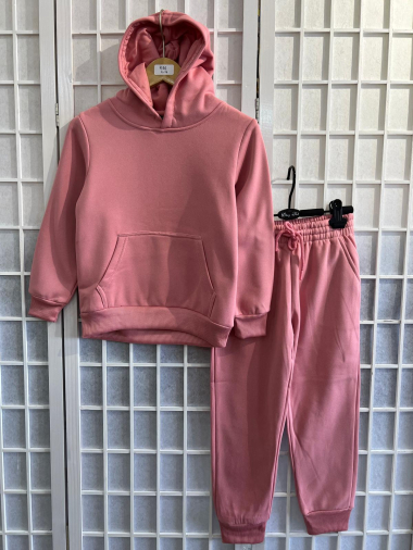 Wholesaler Mon Ami - plain hoodie jogging set