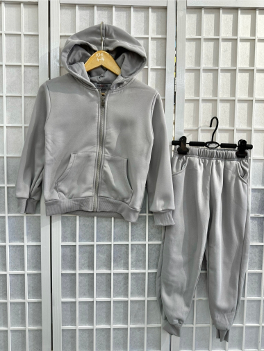 Wholesaler Mon Ami - plain hoodie jogging set