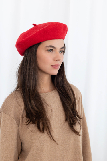 Großhändler M&P Accessoires - Classic plain beret