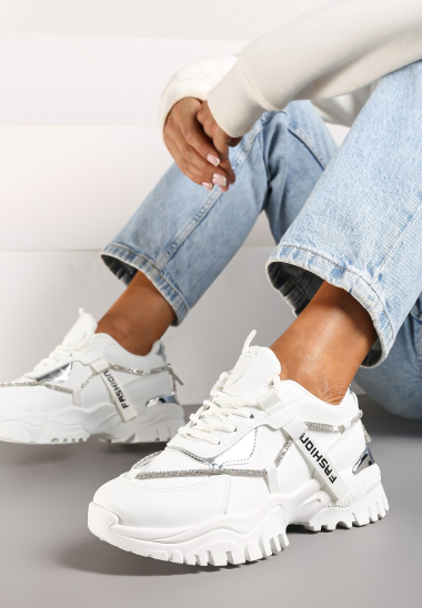 Wholesaler Mulanka - plain white sole sneakers