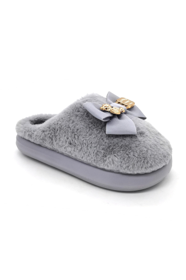 Wholesaler Mulanka - Thick Sole Fur Plush Lined Slippers