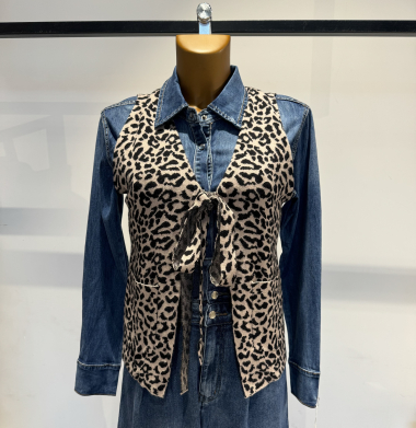 Wholesaler MW Studio - LEOPARD VEST