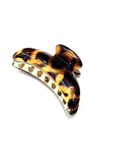 Wholesaler MY ACCESSORIES PARIS - 10cm leopard hair clip