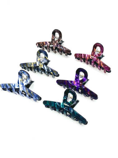 Wholesaler MY ACCESSORIES PARIS - ACETATE HAIR CLIP