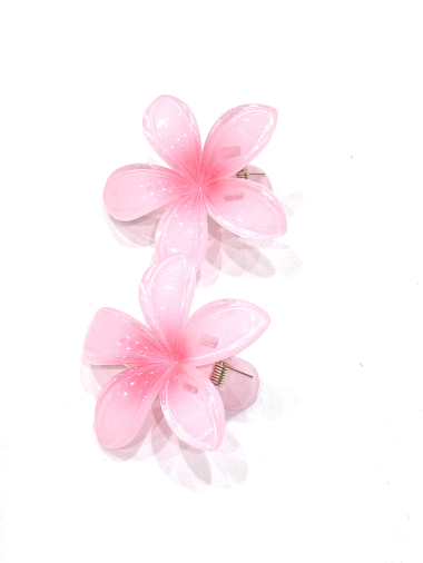 Wholesaler MY ACCESSORIES PARIS - HIBISCUS FLOWER HAIR CLIP