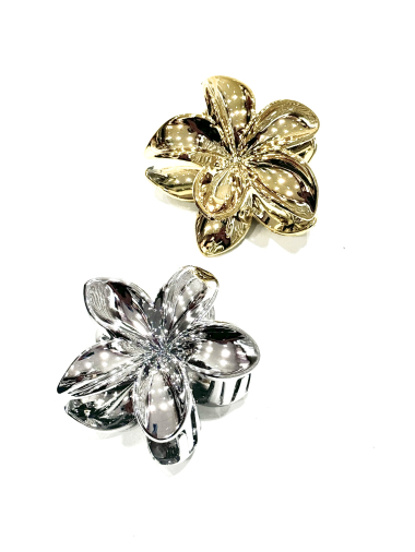 Wholesaler MY ACCESSORIES PARIS - HIBISCUS FLOWER HAIR CLIP