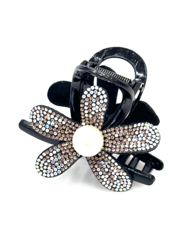 Wholesaler MY ACCESSORIES PARIS - HIBISCUS FLOWER HAIR CLIP