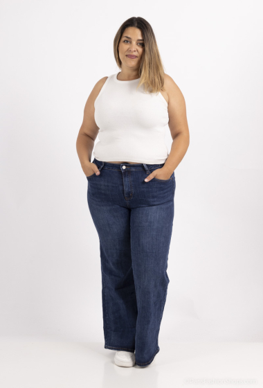 Grossiste My Tina's - Jean large taille haute