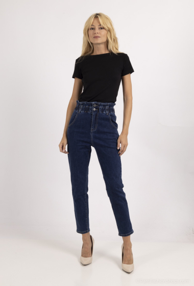 Grossiste My Tina's - Jean Mom Taille Élastique