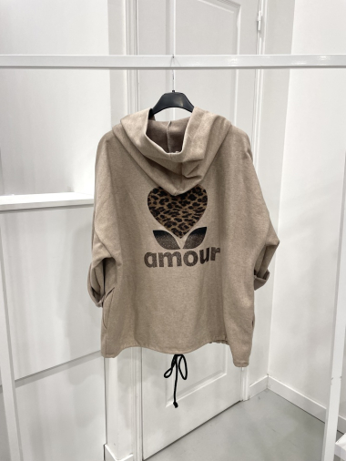 Wholesaler NOS - Zip hoodie AMOUR