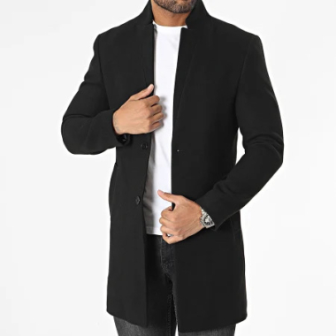 Grossiste MACKTEN - Manteau homme petit col