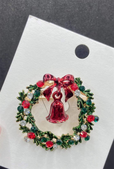 Grossiste Orient Express - Broche de Noël