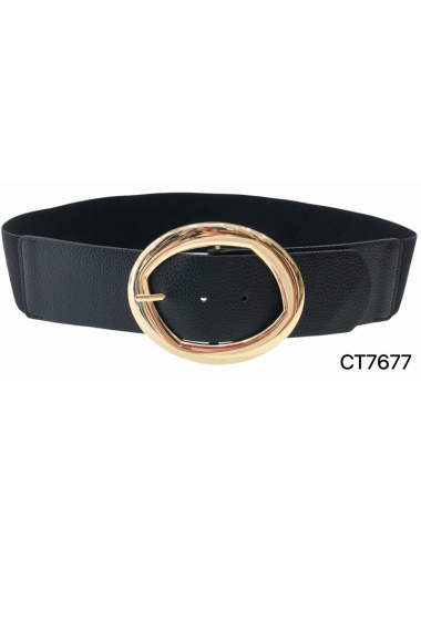 Wholesaler ORIENT&CO - Elastic belt with metal buckle